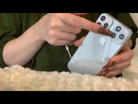 ASMR iPhone 14 in White Quick Unboxing