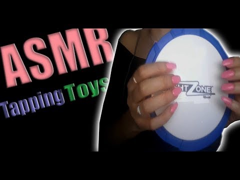 {ASMR} RELAXING SOUNDS |  tapping and scratching on toys| NO TALKING