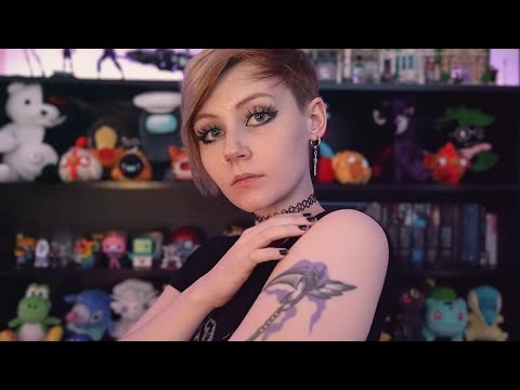 ASMR ☆ showing you all my tattoos ☮ | whispering, skin tracing, close up