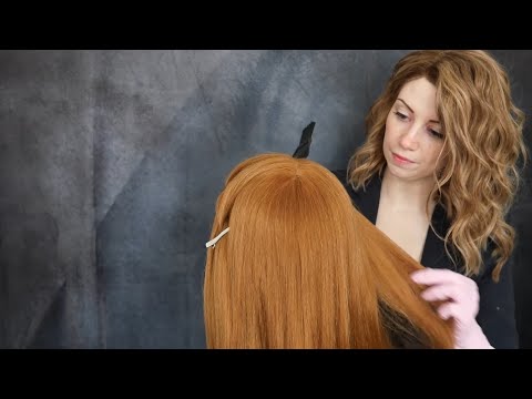 ASMR - Tracey Does Clients Hair & Gossips with you