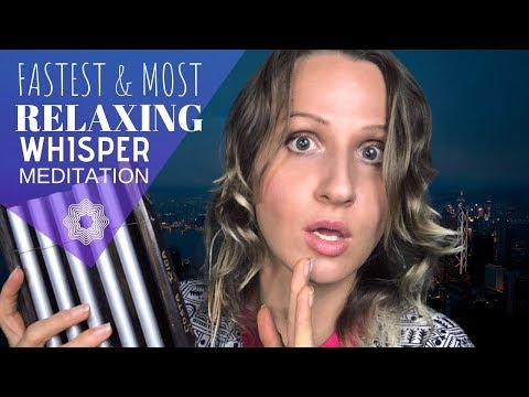 SURPRISINGLY Relaxing FAST WHISPER ASMR Meditation For ADHD And HUSTLERS