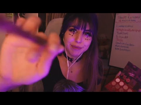 ASMR Doing Your Makeup For Halloween Party 💄Roleplay [Unscripted]