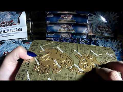 ASMR| Whispering and Tapping on Yu-Gi-Oh Booster Box Collection