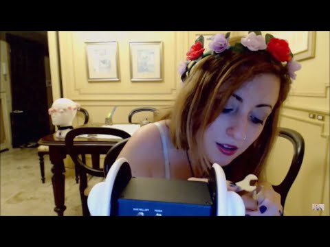 ◊ASMR DOCTOR (ITA) ◊ STRONG HEADACHE RELIEF (BINAURAL TUNING FORKS/Brushing/Scratching/Bells)◊