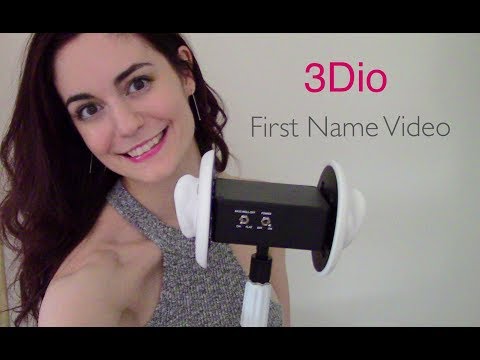 💗 Binaural *3Dio* Whispering First Names w/ Affirmations & Hand Movements💗
