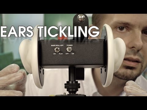 ASMR 3Dio Binaural Ears Tickling (LOUD)