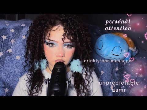 Asmr personal attention ♡ 𝐛𝐫𝐮𝐬𝐡,𝐩𝐨𝐩,𝐬𝐧𝐢𝐩,𝐜𝐫𝐢𝐧𝐤𝐥𝐲 𝐞𝐚𝐫𝐬&𝐝𝐫𝐞𝐚𝐦