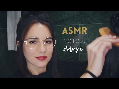 ASMR corte de pelo Deluxe ✂️ MUY PLACENTERO (roleplay peluquería | haircut)