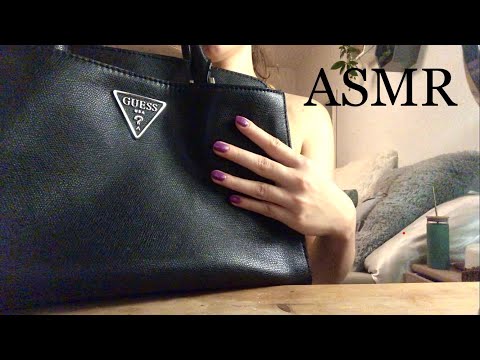 ASMR | Tapping & Scratching a Handbag |