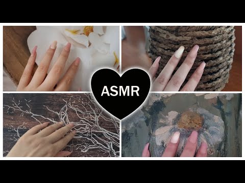 Tapping and Scratching ✨❤️ | ASMR 🤍🎧