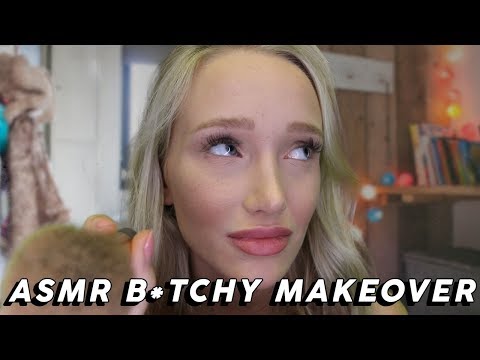 ASMR Mean Girl Does Your Prom Makeup Roleplay | GwenGwiz