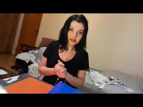 ASMR- documents, paper sort out, paper ripping (part 1)