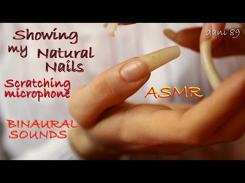 🔊 ASMR [binaural] 〰 Scratching microphone 🌟 ...& SOUNDS of Nails! 🎧
