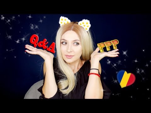 ASMR Q&A Romanian 🇷🇴 Răspunsuri la întrebările voastre