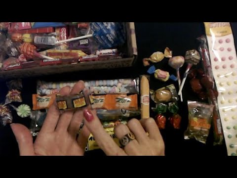 ASMR | Nostalgia Candy Box Show & Tell (Whisper)