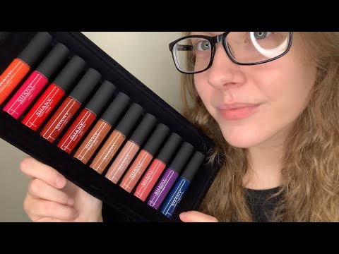 ASMR Lipgloss Application (Trying 12 Different Lipglosses) + Kissing Sounds | Jeremy’s Custom Video
