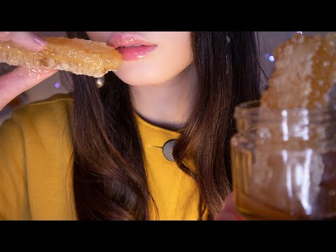ASMR Honey Mouth Sounds🍯 (Ear Whispers, Ear Attention)