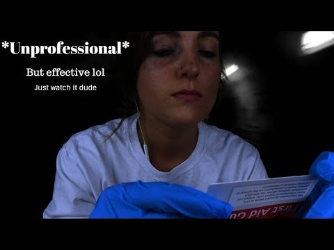 Emergency First-Aid | ASMR Roleplay