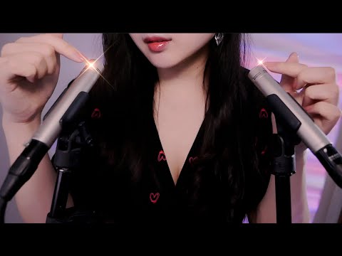 ASMR  Giving You Tingles With Mic Tapping and trigger words