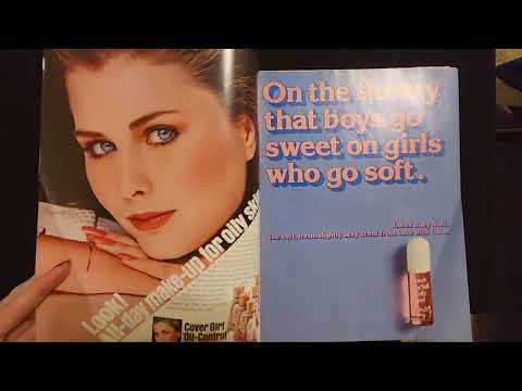 ASMR | Reading a 1979 Teen Magazine Part 1 (Whisper)
