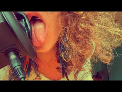 ASMR ear eating - rough with a snootch of gentle and a dollop of honey. 🍯 👂 👅 💦