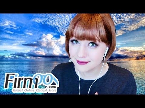 ❤ASMR ❤ Unboxing FIRMOO Eyeglasses ❤Show & Tell❤ Tapping Leather , Crinkle Sounds , Paper Box sounds