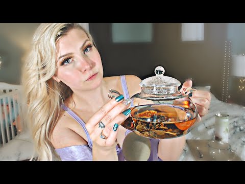 ASMR Drinking Tea With A Friend (Lets chat)