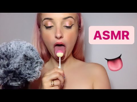 ASMR 👅LICKING YOUR LOLLIPOP 🍭 SLOPPIEST MOUTH SOUNDS 💦👄