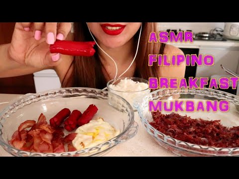 ASMR Filipino Breakfast Eating Sounds | Hungry Bunny