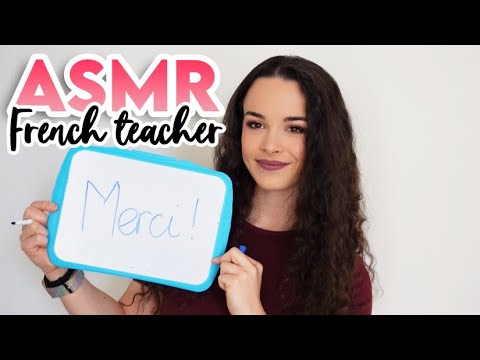 ASMR - FRENCH TEACHER ROLEPLAY | Lesson 4