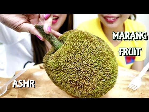 ASMR Eating Weird Fruit Marang