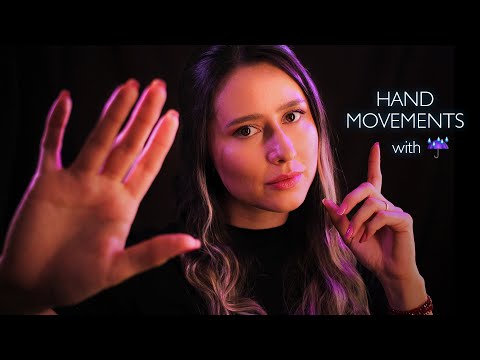 ASMR Hand movements and mouth sounds + layered rain sounds 🌧