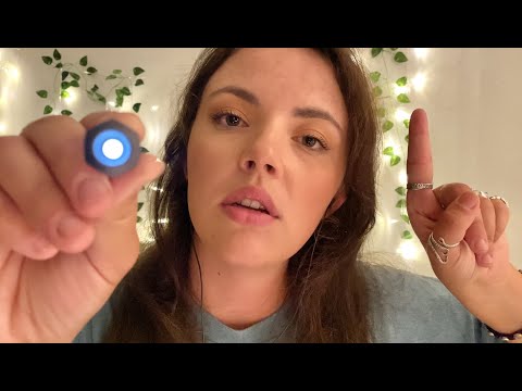 FOCUS & FOLLOW MY DIRECTIONS | ASMR | interview, light triggers, focus on me, guided relaxation