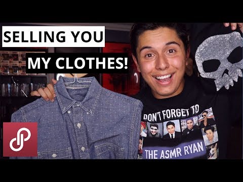 [ASMR] Selling You My Clothes on Poshmark! (My Closet!)