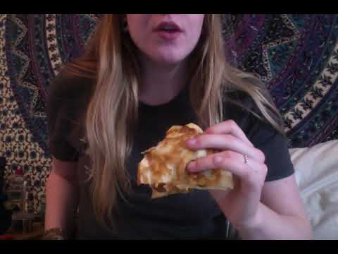 ASMR Batra | Eating Show Quesadilla and My Mouth and Lips Sounds