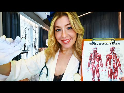 ASMR PRIVATE HOTEL DOCTOR | Personal Physical Examination