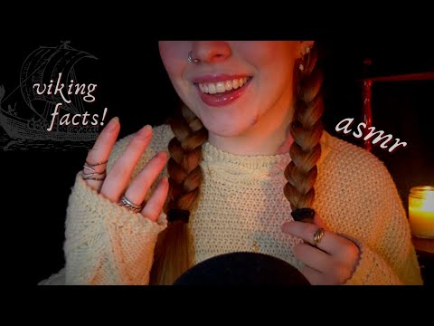 ASMR ◦ Whispering Random Facts to You for Sleep: Viking Edition!