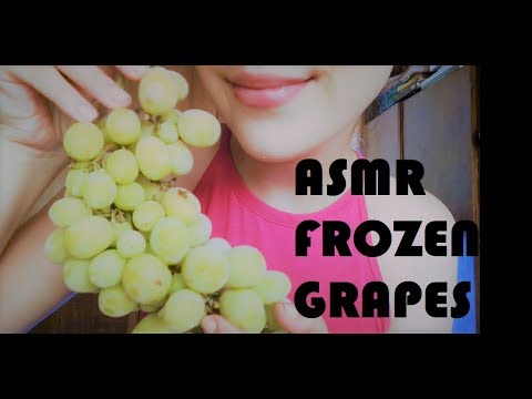 ASMR | FROZEN GRAPES (Eating Sounds) #asmr #frozengrapes