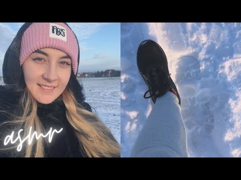 ASMR| WALKING ON SNOW...SNOW SOUNDS (no talking)