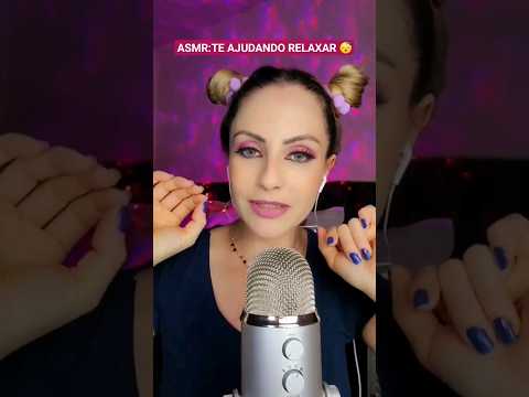 ASMR:VOCÊ IRÁ RELAXAR BEM RÁPIDO #shorts