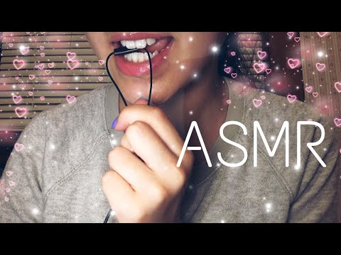 [ASMR] more mic nibbling + lipgloss pumping sounds