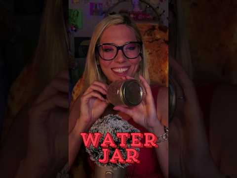 Water Jar #asmr #relaxing #twitch #asmrsounds #tingles #youtubeshorts #relaxation #shorts