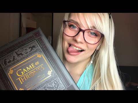 Let me show you my books! ASMR library roleplay