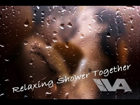 ASMR Kisses & Cuddles In The Shower + Real Breathing Sounds ~ Relaxing Girlfriend Roleplay