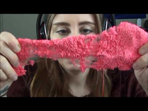 [ASMR] Playing With Floam & Quiet Talking (English)