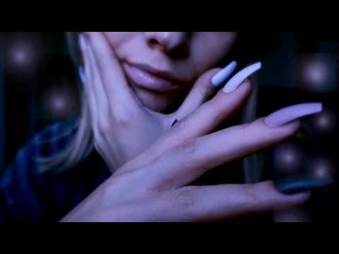 ASMR Talking Hand Movements & Mouth Sounds | Tapping Triggers | Face Touch, Plucking, Soft Spoken