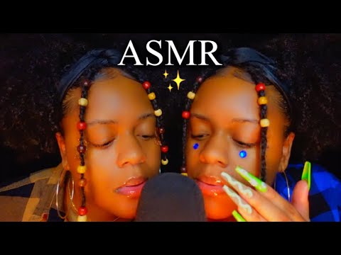 ASMR TWIN ✨EXTREMELY TINGLY LAYERED TRIGGERS FOR SLEEP & BRAIN MELTING TINGLES🤤♡🔥(GETS INTENSE 👀)