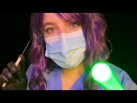 ASMR | Rude Doctor Face Surgery 👩‍⚕️(Nice Doctor Recovery) [Gloves & Lights]