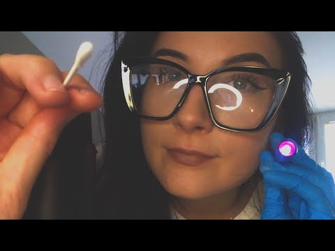 asmr | there’s something in your eye (inaudible whispering,mouth sounds,light trigger)
