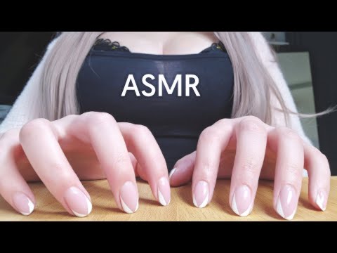 Sweater and Shirt Scratching 👚 + NAIL Tapping | ASMR 🤍🎧
